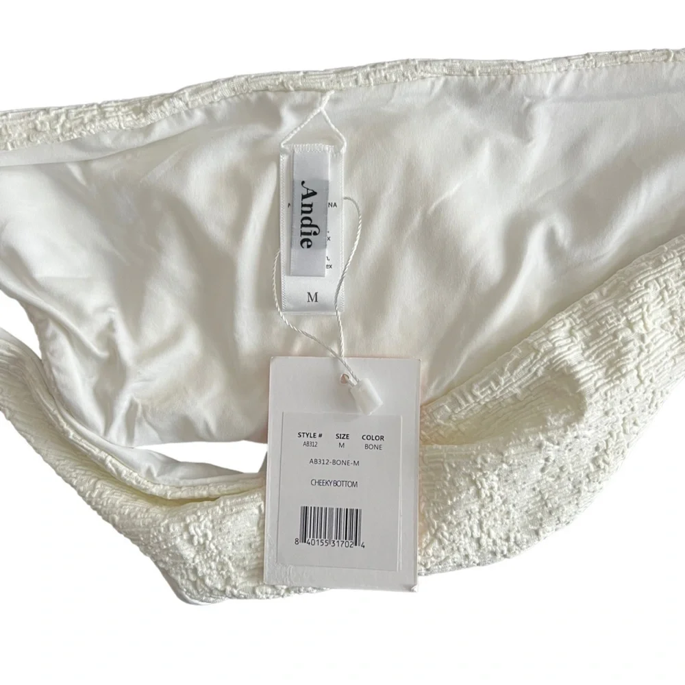Andie Swim - The Cheeky Swim Bikini Bottom Sz M